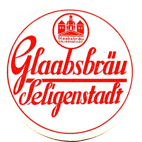 seligenstadt of-he glaabs rund 3a (215-rahmen dnner-rot)